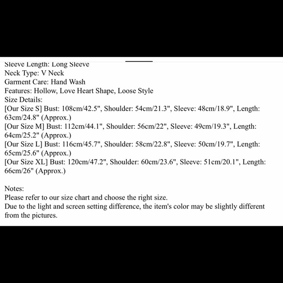 Baby pink heart sweater - Picture 5 of 5